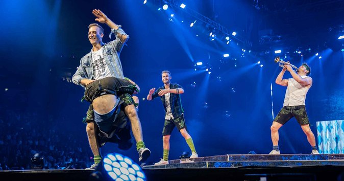 Video: TV-Show zur Eröffnung des Oktoberfests in München